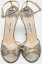 Jimmy Choo Pre-owned Satin sandals Gray Dames - Thumbnail 3