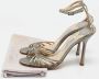 Jimmy Choo Pre-owned Satin sandals Gray Dames - Thumbnail 9