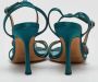 Jimmy Choo Pre-owned Satin sandals Green Dames - Thumbnail 3