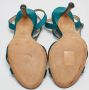 Jimmy Choo Pre-owned Satin sandals Green Dames - Thumbnail 4