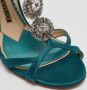 Jimmy Choo Pre-owned Satin sandals Green Dames - Thumbnail 5