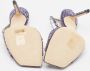 Jimmy Choo Pre-owned Satin sandals Purple Dames - Thumbnail 5