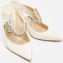 Jimmy Choo Pre-owned Satin sandals White Dames - Thumbnail 2