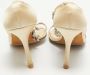 Jimmy Choo Pre-owned Satin sandals Yellow Dames - Thumbnail 5