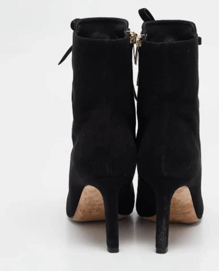 Jimmy Choo Pre-owned Suede boots Black Dames