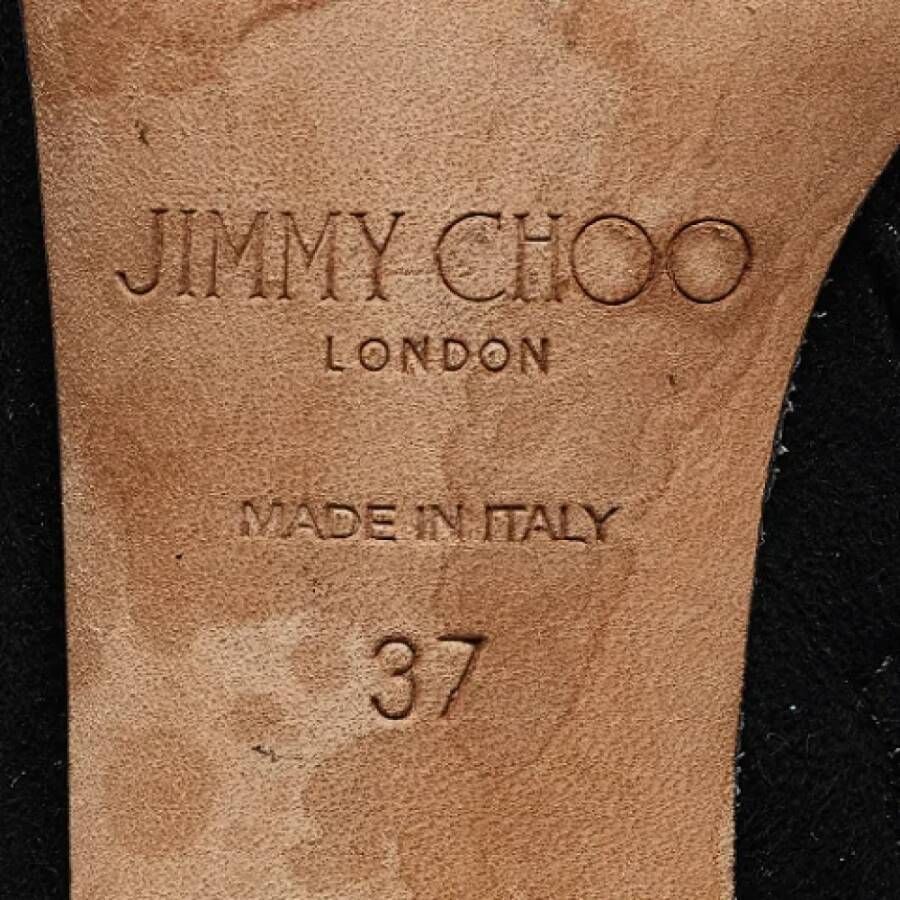 Jimmy Choo Pre-owned Suede boots Black Dames