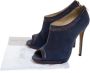 Jimmy Choo Pre-owned Suede boots Blue Dames - Thumbnail 8