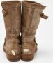 Jimmy Choo Pre-owned Suede boots Brown Dames - Thumbnail 4