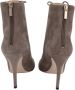 Jimmy Choo Pre-owned Suede boots Brown Dames - Thumbnail 4