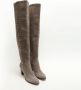 Jimmy Choo Pre-owned Suede boots Gray Dames - Thumbnail 2