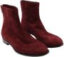 Jimmy Choo Pre-owned Suede boots Red Dames - Thumbnail 3