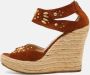 Jimmy Choo Pre-owned Suede espadrilles Brown Dames - Thumbnail 2