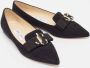 Jimmy Choo Pre-owned Suede flats Black Dames - Thumbnail 4