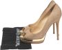 Jimmy Choo Pre-owned Suede heels Beige Dames - Thumbnail 8