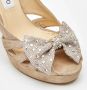 Jimmy Choo Pre-owned Suede heels Beige Dames - Thumbnail 7