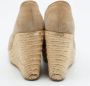 Jimmy Choo Pre-owned Suede heels Beige Dames - Thumbnail 5