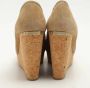 Jimmy Choo Pre-owned Suede heels Beige Dames - Thumbnail 3