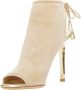 Jimmy Choo Pre-owned Suede heels Beige Dames - Thumbnail 4