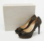 Jimmy Choo Pre-owned Suede heels Black Dames - Thumbnail 9