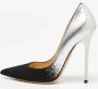 Jimmy Choo Pre-owned Suede heels Black Dames - Thumbnail 2