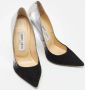 Jimmy Choo Pre-owned Suede heels Black Dames - Thumbnail 4