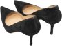 Jimmy Choo Pre-owned Suede heels Black Dames - Thumbnail 3