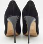 Jimmy Choo Pre-owned Suede heels Black Dames - Thumbnail 5