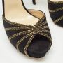 Jimmy Choo Pre-owned Suede heels Black Dames - Thumbnail 7