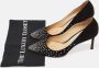 Jimmy Choo Pre-owned Suede heels Black Dames - Thumbnail 9