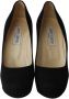 Jimmy Choo Pre-owned Suede heels Black Dames - Thumbnail 2