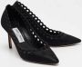 Jimmy Choo Pre-owned Suede heels Black Dames - Thumbnail 4