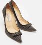 Jimmy Choo Pre-owned Suede heels Black Dames - Thumbnail 4