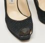 Jimmy Choo Pre-owned Suede heels Black Dames - Thumbnail 7