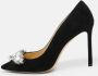 Jimmy Choo Pre-owned Suede heels Black Dames - Thumbnail 2