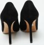 Jimmy Choo Pre-owned Suede heels Black Dames - Thumbnail 5