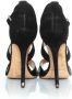 Jimmy Choo Pre-owned Suede heels Black Dames - Thumbnail 4