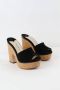 Jimmy Choo Pre-owned Suede heels Black Dames - Thumbnail 3