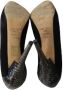 Jimmy Choo Pre-owned Suede heels Black Dames - Thumbnail 5