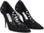 Jimmy Choo Pre-owned Suede heels Black Dames - Thumbnail 4