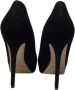 Jimmy Choo Pre-owned Suede heels Black Dames - Thumbnail 5