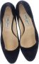 Jimmy Choo Pre-owned Suede heels Blue Dames - Thumbnail 4