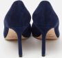 Jimmy Choo Pre-owned Suede heels Blue Dames - Thumbnail 5