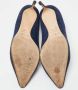 Jimmy Choo Pre-owned Suede heels Blue Dames - Thumbnail 6