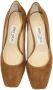 Jimmy Choo Pre-owned Suede heels Brown Dames - Thumbnail 4