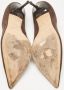 Jimmy Choo Pre-owned Suede heels Brown Dames - Thumbnail 4