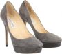 Jimmy Choo Pre-owned Suede heels Gray Dames - Thumbnail 2