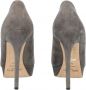 Jimmy Choo Pre-owned Suede heels Gray Dames - Thumbnail 5