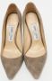 Jimmy Choo Pre-owned Suede heels Gray Dames - Thumbnail 3