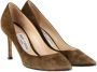 Jimmy Choo Pre-owned Suede heels Green Dames - Thumbnail 3