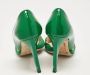 Jimmy Choo Pre-owned Suede heels Green Dames - Thumbnail 3